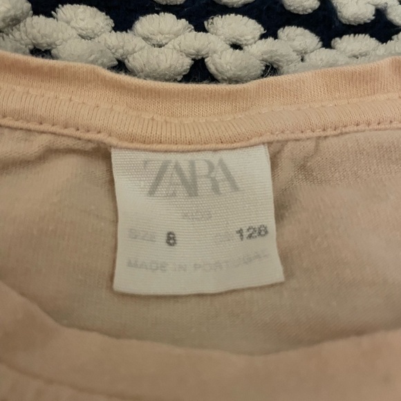 Zara Girls Sequence Stars Graphic Long Sleeve Tee: 8 - Picture 5 of 5